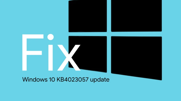 How to Fix "Update KB4023057 Failed" ?